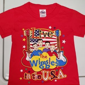 Wiggles Original Cast Live in the U.S.A. Red Shirt